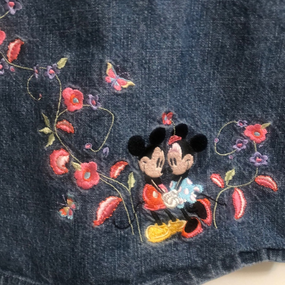 Vintage Disney Minnie and Mickey Skort size small - Picture 2 of 6